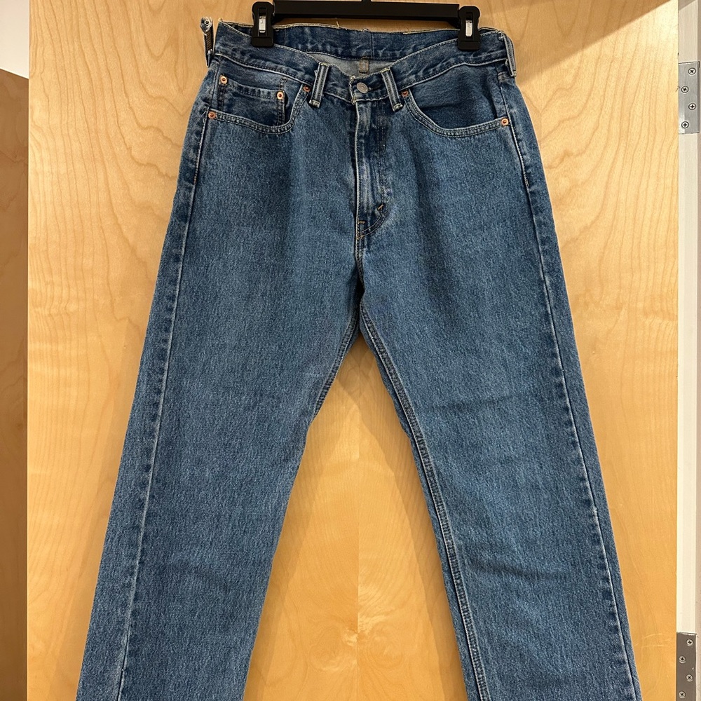 Levi's Classic Blue Straight Leg Jeans